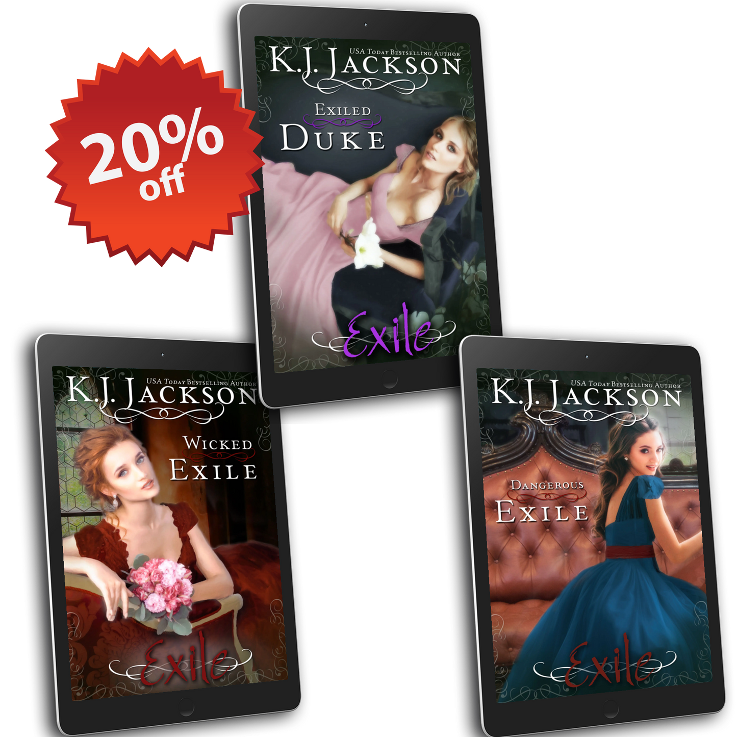 Exile Books 1-3 (EBOOK BUNDLE)