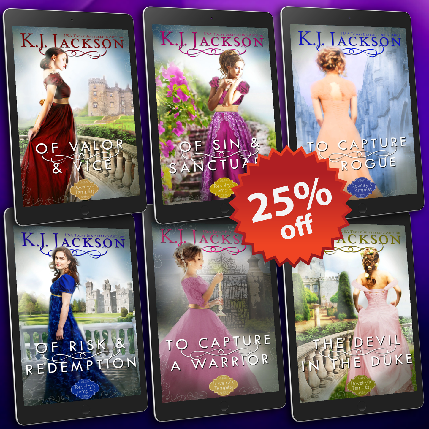 Revelry's Tempest Bundle, Historical Regency Romance